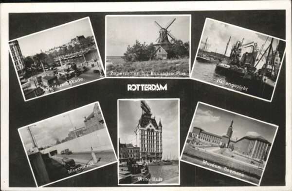 Rotterdam Havengezicht Museum Boymans Witte Huis