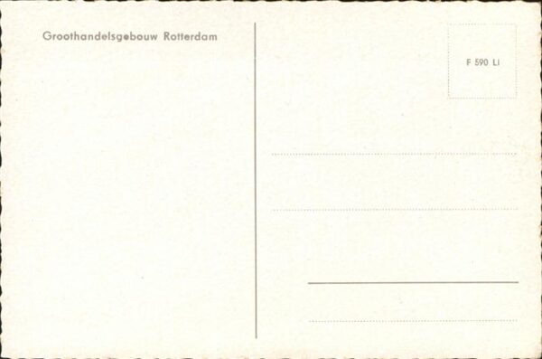 Rotterdam Groothandelsgebouw – Bild 2