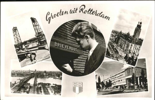 Rotterdam Boulevard Beurs Brücke