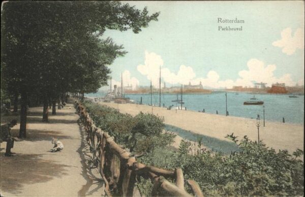 Rotterdam Parkheuvel Schiff