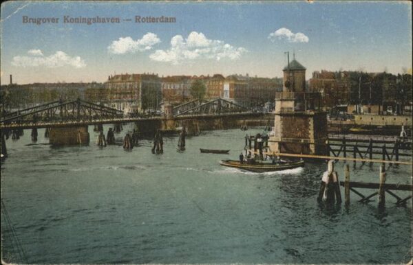 Rotterdam Brugover Koningshaven Brücke
