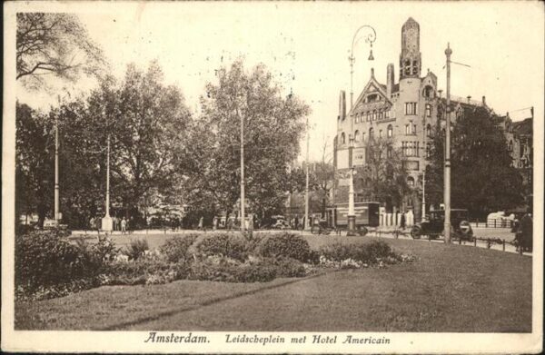 Amsterdam Niederlande Leidscheplein Hotel Americain