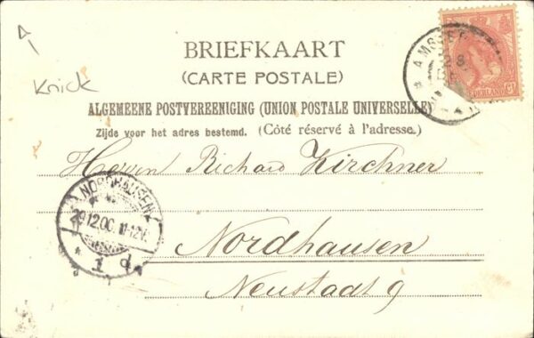 Amsterdam Niederlande Postkantoor – Bild 2