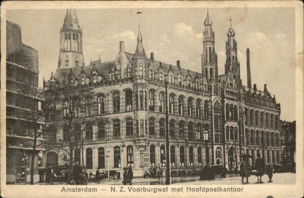 Amsterdam Niederlande Hoofdpostkantoor