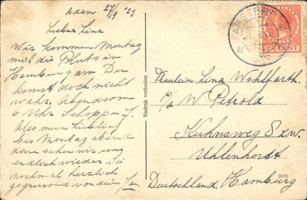 Amsterdam Niederlande Hoofdpostkantoor – Bild 2