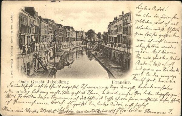 Utrecht Gracht Jakobibrug