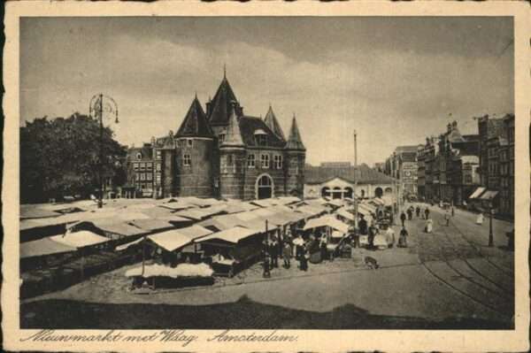 Amsterdam Niederlande Nieuwmarkt