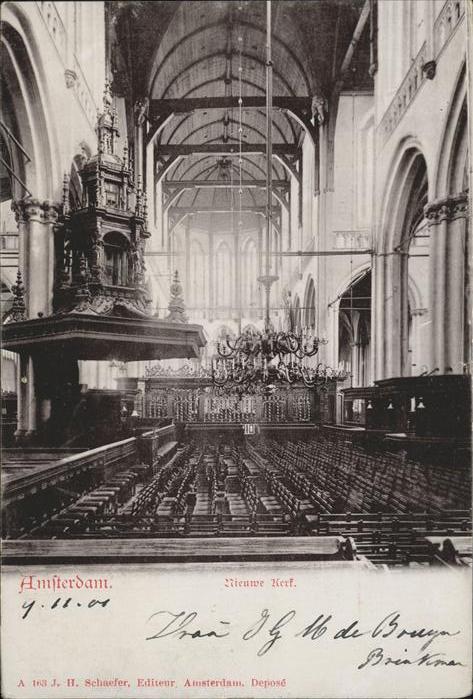 Amsterdam Niederlande Kerk