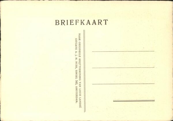 Amsterdam Niederlande Munttoren Künstler Louis Landre – Bild 2