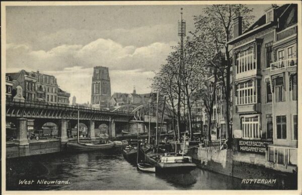 Rotterdam West Nieuwland Schiff