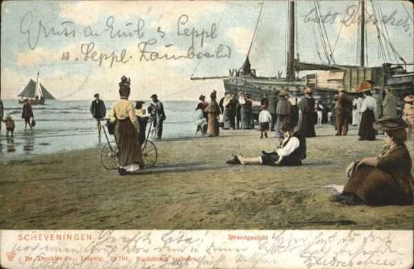 Scheveningen Strandgezicht Schiff