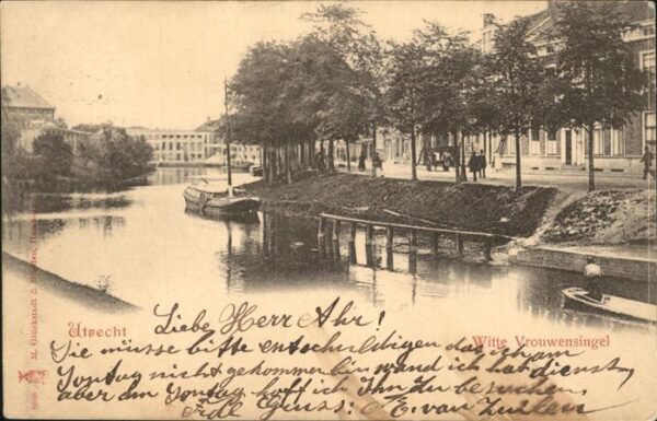 Utrecht Witte Vrouwensingel Schiff
