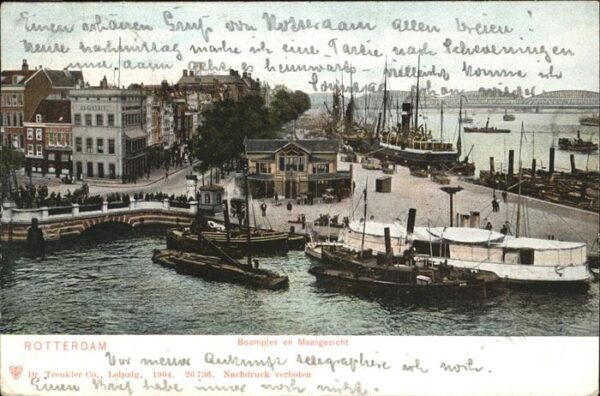 Rotterdam Maasgezicht Schiff