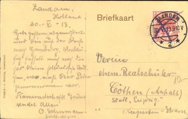 Amsterdam Niederlande Beurs Strassenbahn – Bild 2