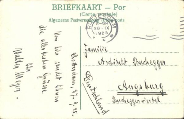 Rotterdam Panorama via Wittehuis Strassenbahn – Bild 2