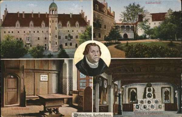 Luther Martin Lutherhof Lehrstuhl Lutherstube