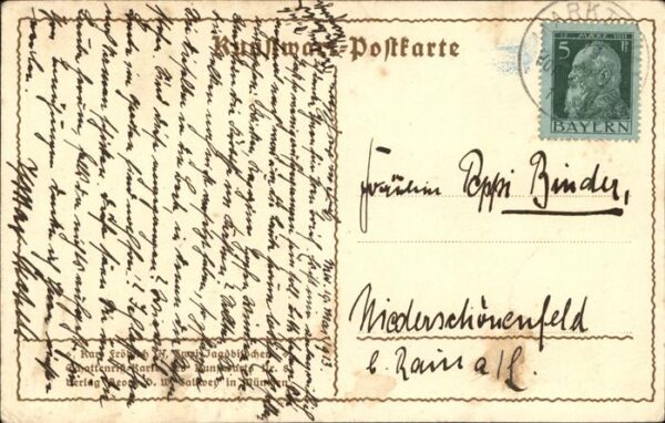Scherenschnitt Schattenbildkarte – Bild 2