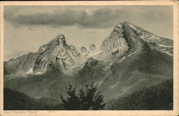 Berggesichter Watzmann Sage