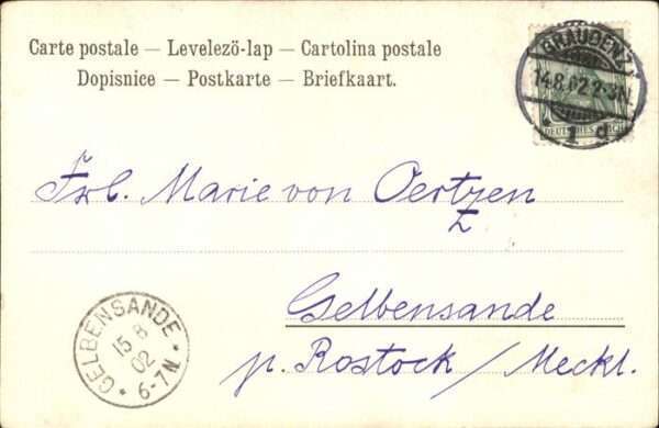 Kuenstlerkarte Herrfurth Schwan – Bild 2