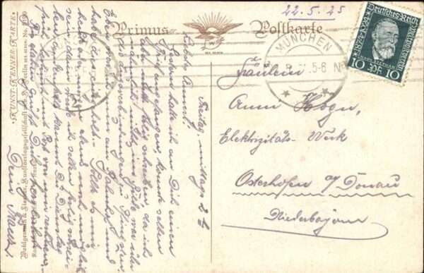 Kuenstlerkarte P Knautz Mutterglück – Bild 2