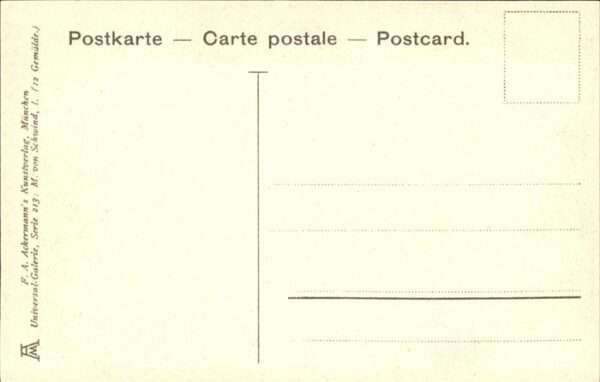 Kuenstlerkarte M von Schwind der Erlkönig – Bild 2