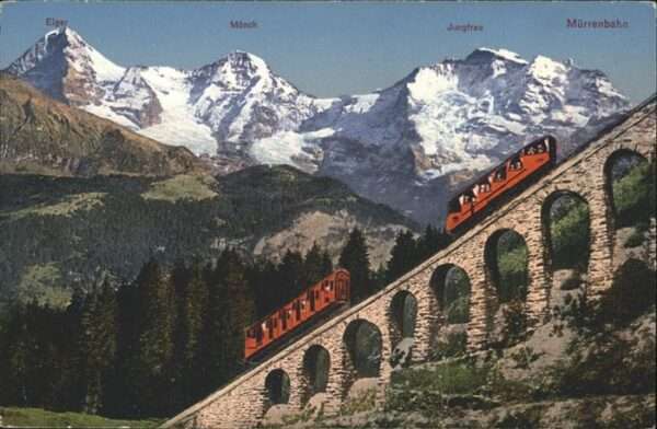 Bergbahn Eiger Mönch Jungfrau Mürrenbahn