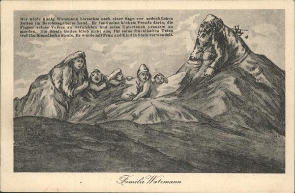 Berggesichter Familie Watzmann