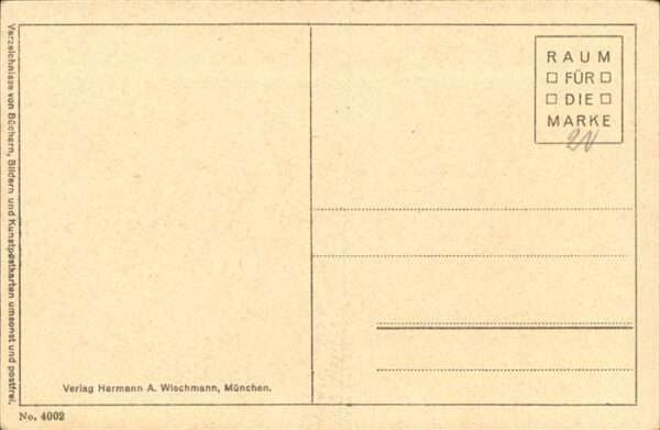 Kuenstlerkarte M v Schwind Hochzeitsreise Kutsche – Bild 2