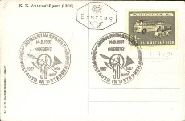 Autobus Omnibus Jäger Hund – Bild 2