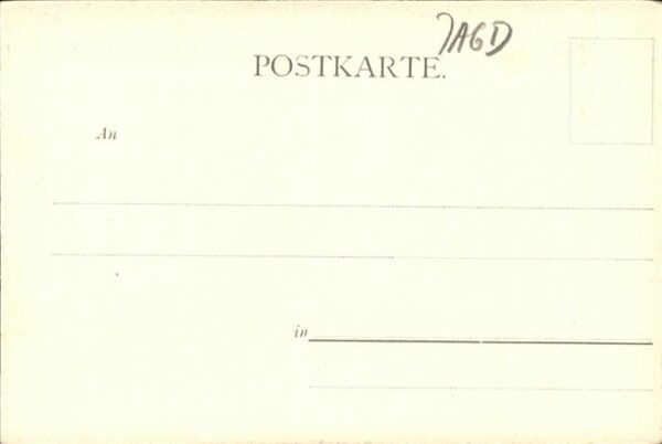 Kuenstlerkarte J M Moreau Jagd Alte Kunst No 3 – Bild 2