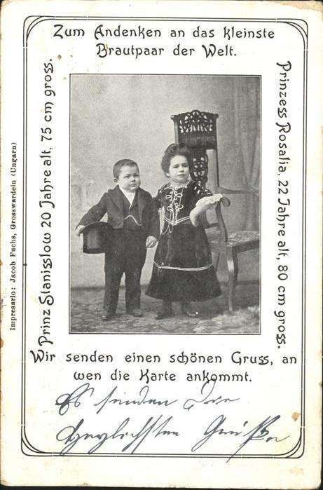 Hochzeit Das kleinste Brautpaar