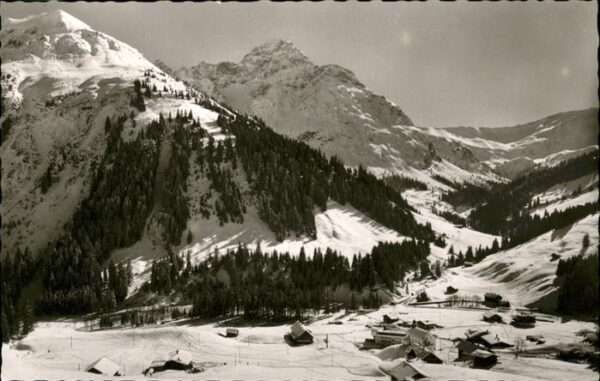 Baad Mittelberg Kleinwalsertal Widderstein Hochalppass