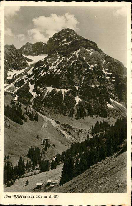 Baad Mittelberg Kleinwalsertal Widderstein