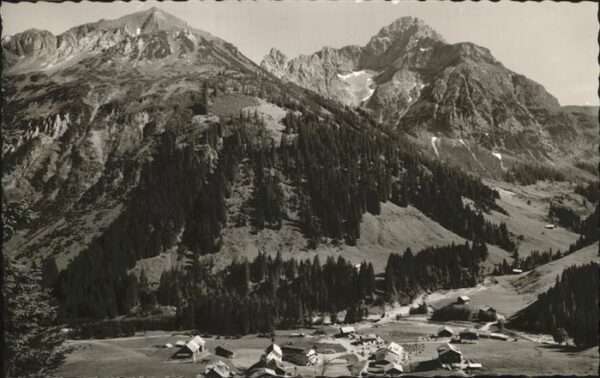 Baad Mittelberg Kleinwalsertal Bärenkopf Widderstein