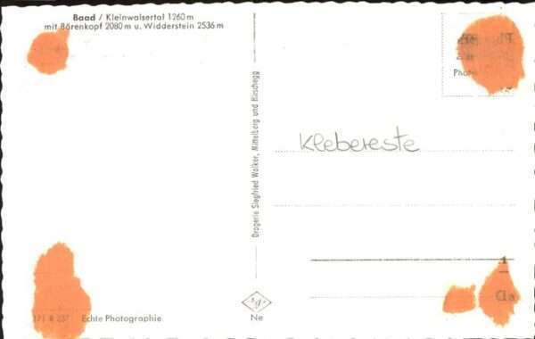 Baad Mittelberg Kleinwalsertal Bärenkopf Widderstein – Bild 2
