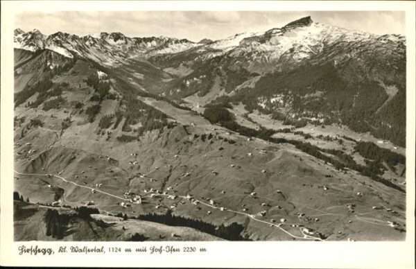 Hirschegg Kleinwalsertal Vorarlberg Panorama