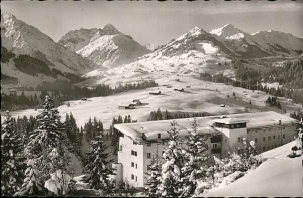Riezlern Kleinwalsertal Vorarlberg Kuranstalt Dr. Backer