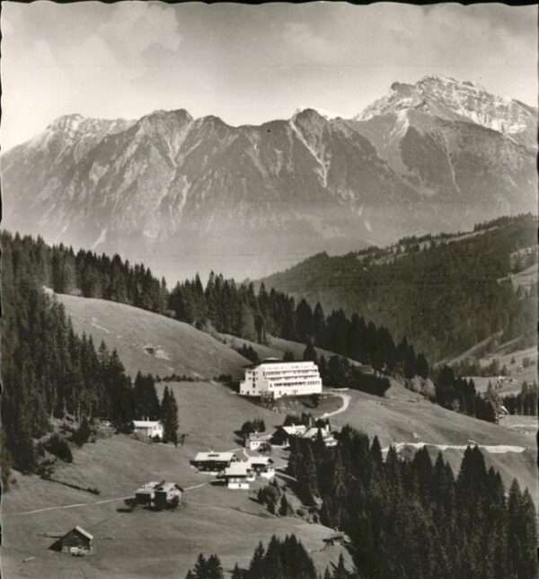 Riezlern Kleinwalsertal Vorarlberg Kuranstalt Dr. Backer
