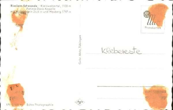Riezlern Kleinwalsertal Vorarlberg FAtima Dank-Kapelle – Bild 2