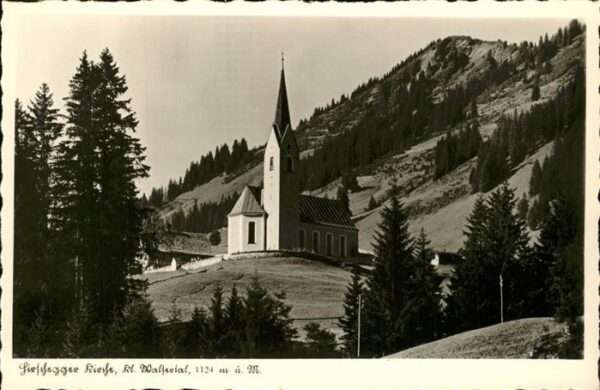 Hirschegg Kleinwalsertal Vorarlberg Kirche