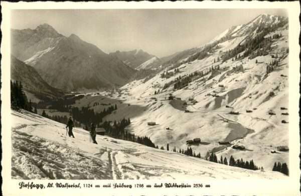 Hirschegg Kleinwalsertal Vorarlberg Skigebiet