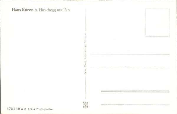Hirschegg Kleinwalsertal Vorarlberg Haus Küren Ifen – Bild 2