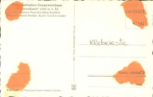 Kleinwalsertal Grenzwirtschaft Walserschanz – Bild 2