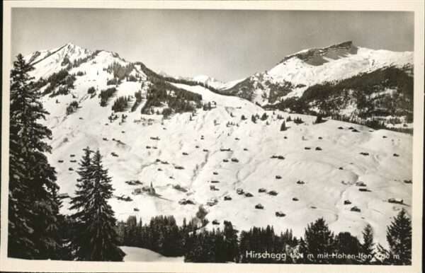 Hirschegg Kleinwalsertal Vorarlberg Hoher Ifen