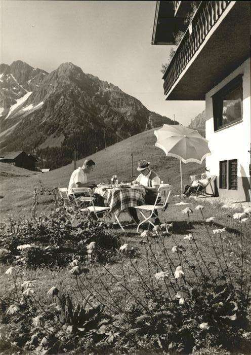 Hirschegg Kleinwalsertal Vorarlberg Gästehaus Breuer