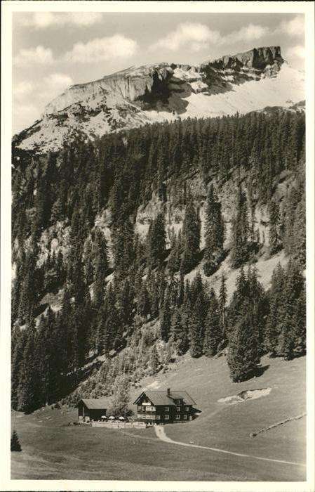 Hirschegg Kleinwalsertal Vorarlberg Haus Küren Hoch-Ifen
