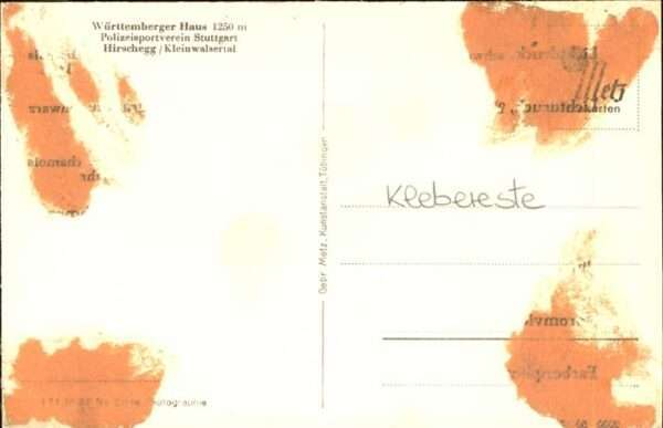 Hirschegg Kleinwalsertal Vorarlberg Württemberger Haus – Bild 2
