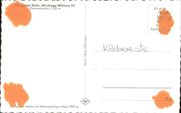 Hirschegg Kleinwalsertal Vorarlberg Stuttgarter Hütte – Bild 2