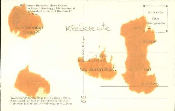 Hirschegg Kleinwalsertal Vorarlberg Waldemar-Petersen-Haus – Bild 2