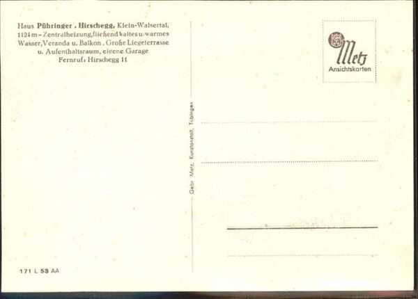 Hirschegg Kleinwalsertal Vorarlberg Haus Pühringer – Bild 2